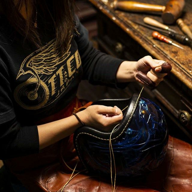 TT&CO. スーパーマグナム レザーリムショット ブラウンレザー マット