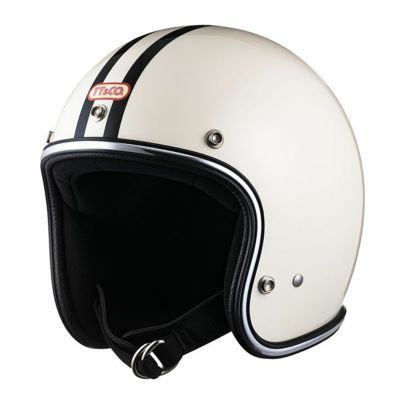 TT&CO, スーパーマグナム スモールジェットヘルメット 2ラインズ