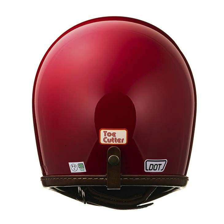トゥーカッター SG/DOT レザーリムショット ブラウンレザー レッド