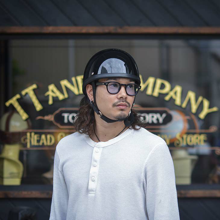 イーグルロード ハーフヘルメット ブラック TT&CO. JAPAN OFFICIAL WEBSITE