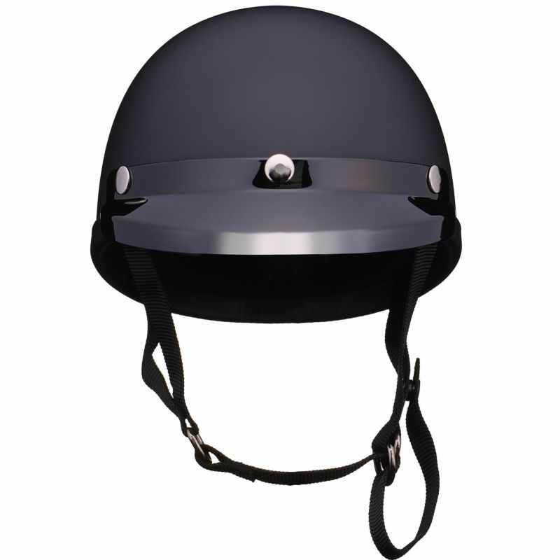 TT&CO イーグルロードミニバイザー付き　マットブラック L/XL イーグルロード ブラックミニバイザー付 ハーフヘルメット