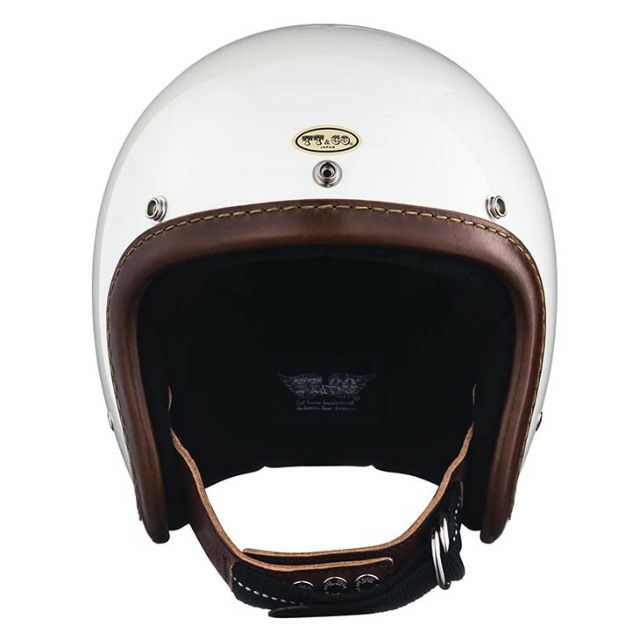 TT&co スーパーマグナム　レザーリムショット　ブラックレザー　アイボリー TT&CO. スーパーマグナム XXLサイズ レザーリムショット
