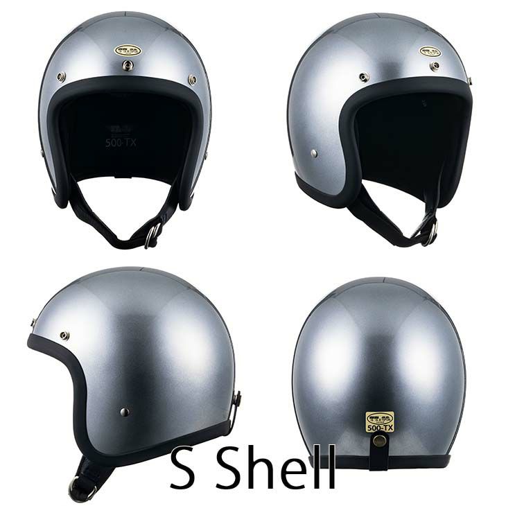 装飾用ヘルメットですtt\u0026co 500TX Ｌ/XLサイズ シルバー ...