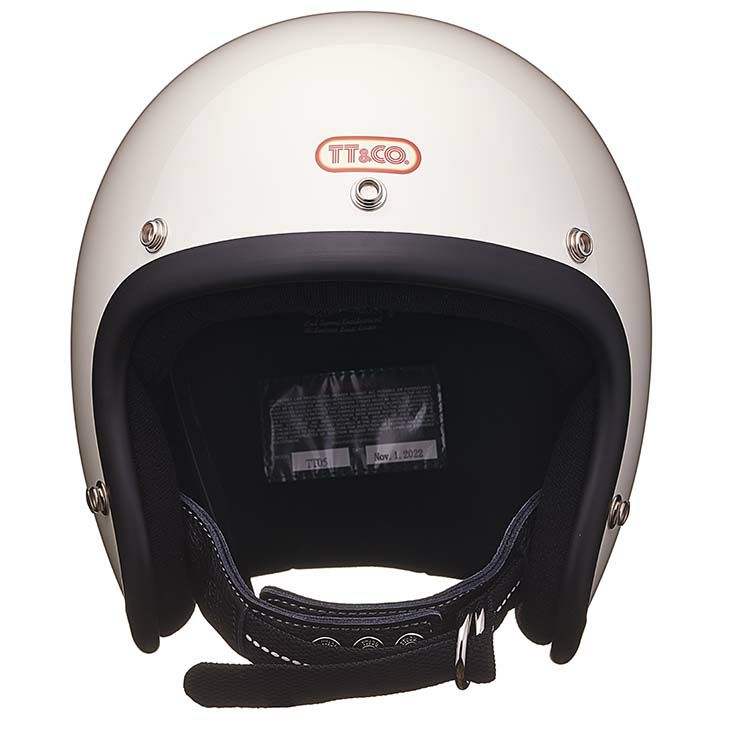 TT＆CO. スーパーマグナムブラック(エイジング加工) ビンテージ ヘルメットスーパーマグナムブラック