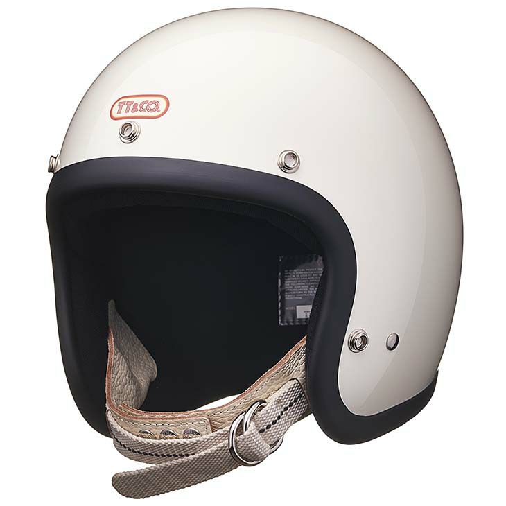 TT&CO. スーパーマグナム ダブルストラップ仕様 アイボリーレザー 