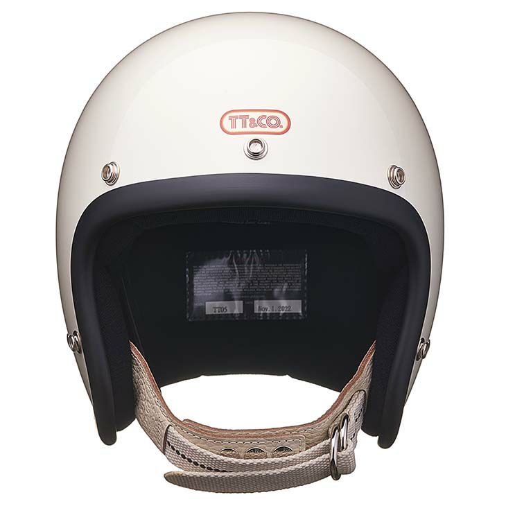 TT&CO. スーパーマグナム ダブルストラップ仕様 アイボリーレザー 