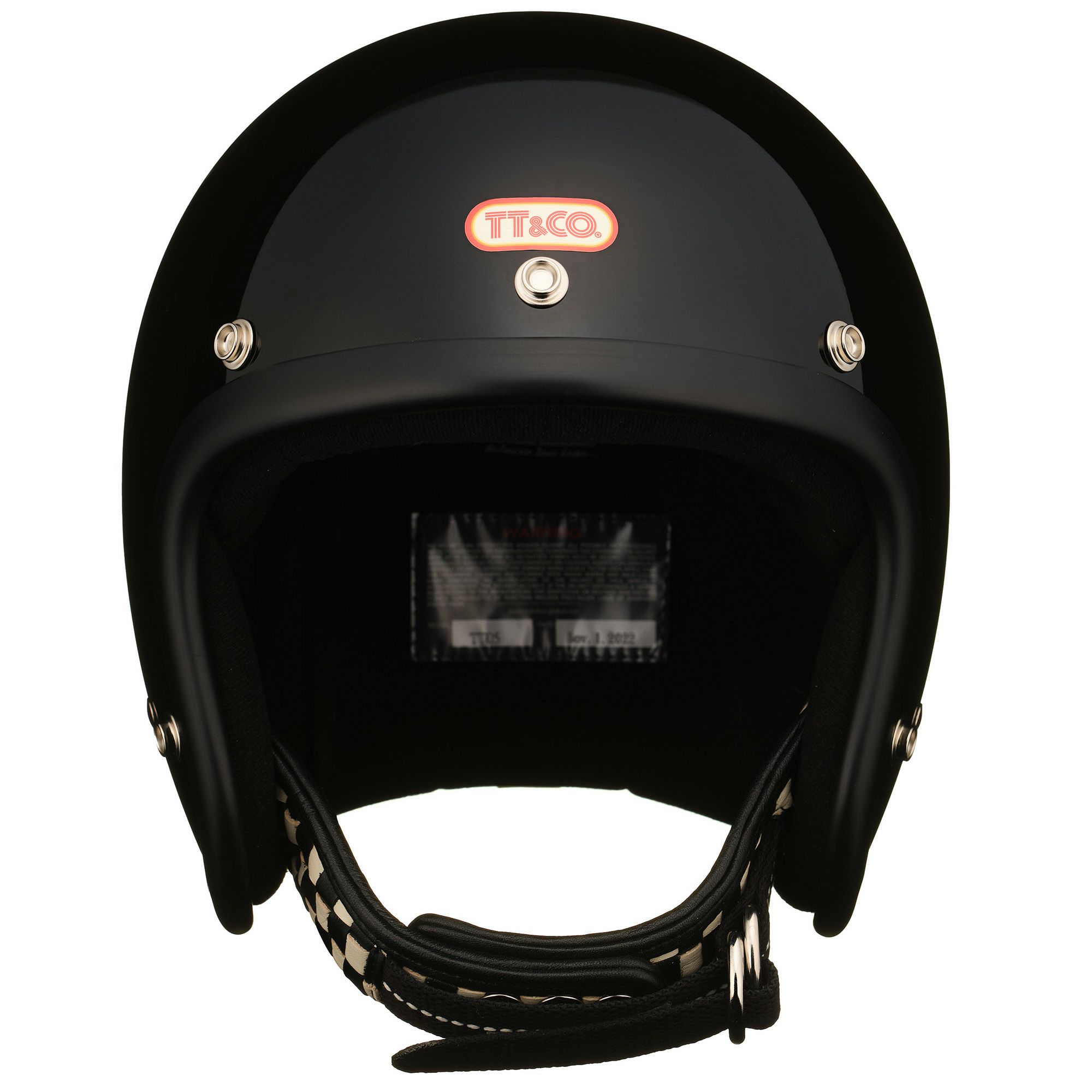 TT&CO. スーパーマグナム ダブルストラップ仕様 ブラックチェッカー 