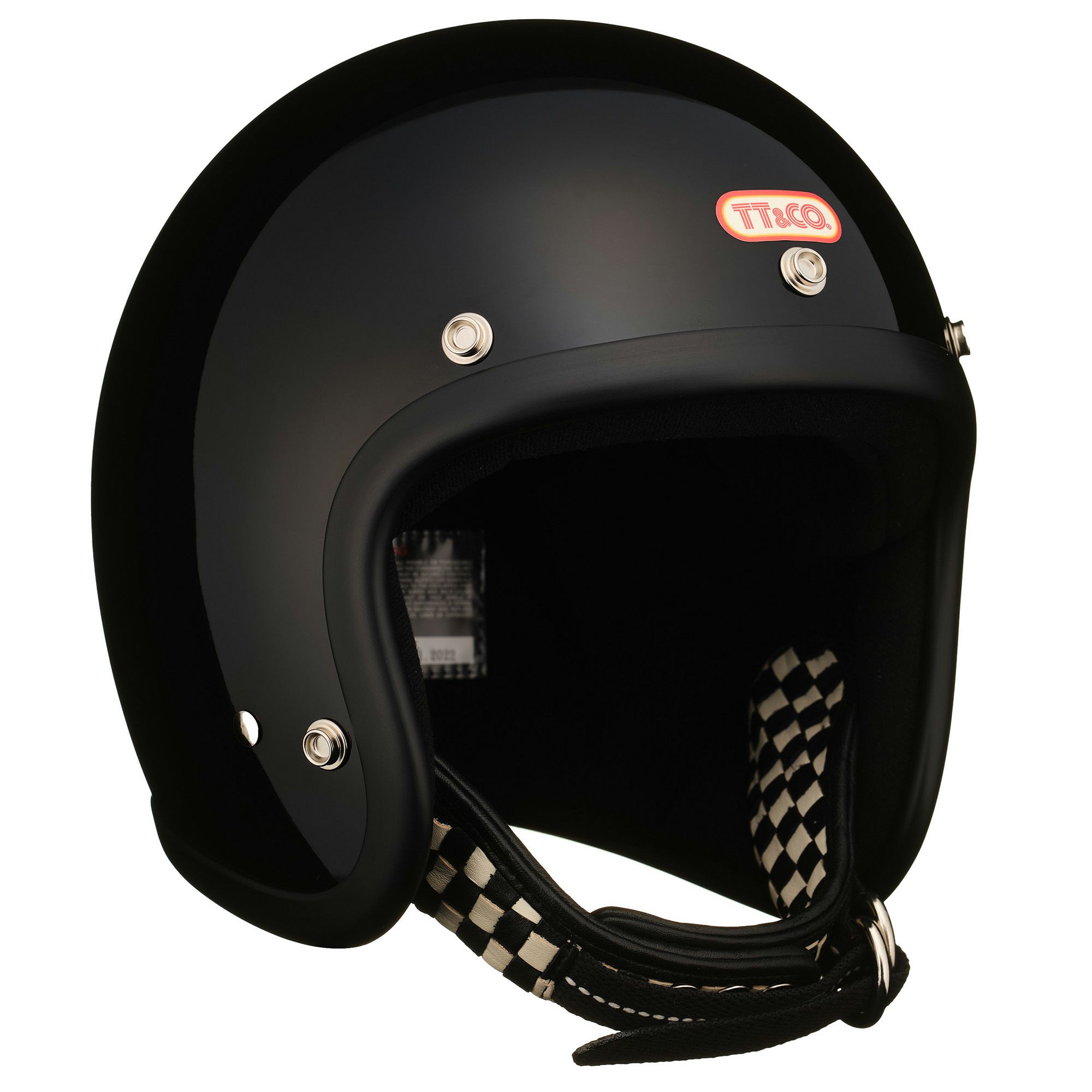TT&CO. スーパーマグナム ダブルストラップ仕様 ブラックチェッカー 
