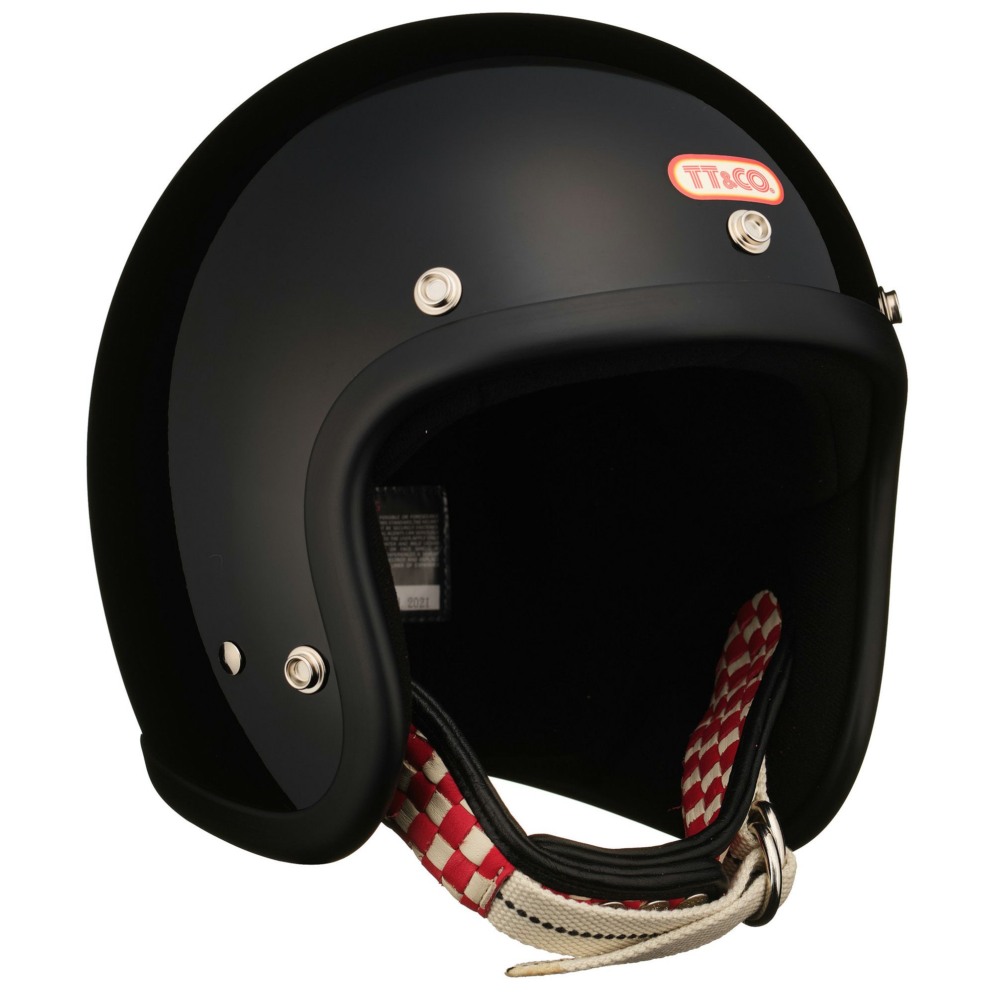 TT&CO. スーパーマグナム ダブルストラップ仕様 レッドチェッカーブラック