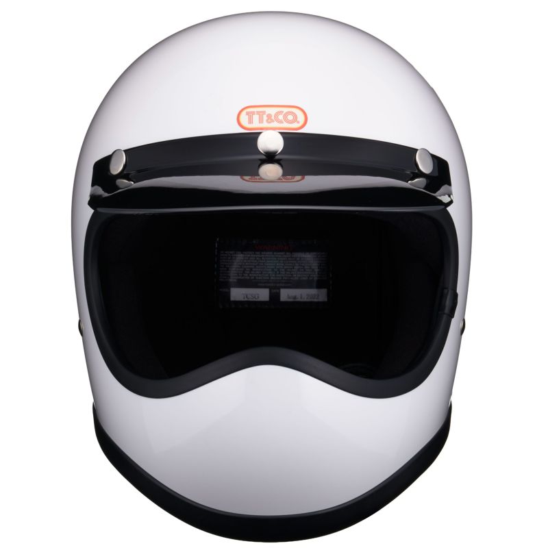 tt&co トゥーカッター ブラック ※説明欄必読 TT&CO TT&CO. トゥーカッター SG/DOT スモールフルフェイスヘルメット