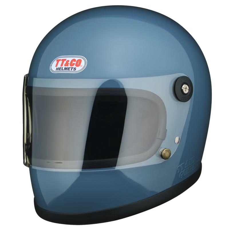 TT&CO. スター SG/DOT スタンダード クラシックブルー シールド付き　左斜め