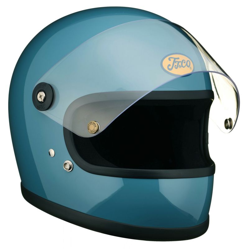 TT&CO. スター SG/DOT スタンダード クラシックブルー シールド付き　右斜め