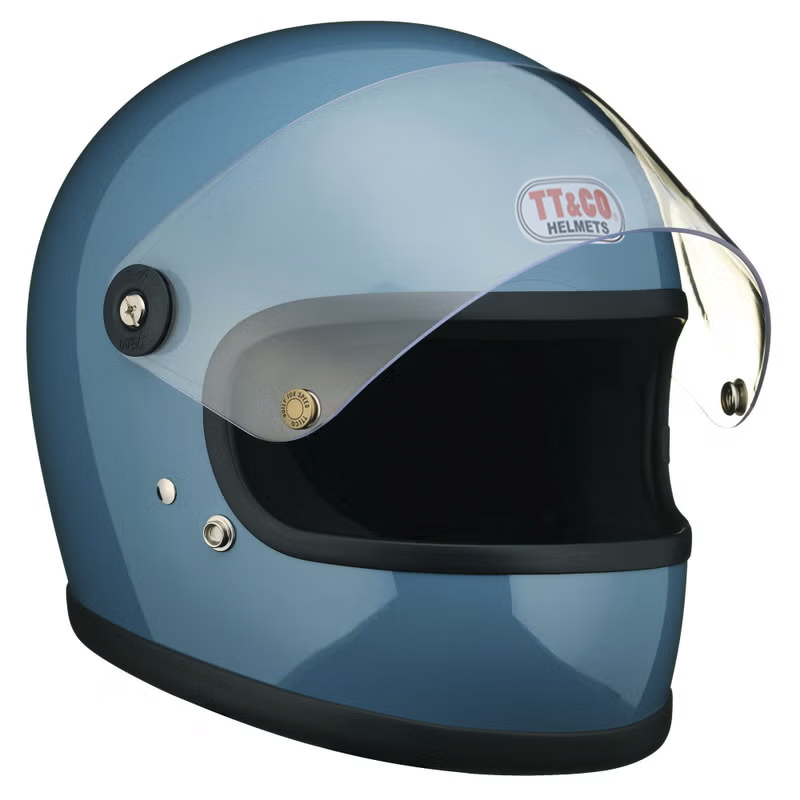 TT&CO. スター SG/DOT スタンダード クラシックブルー シールド付き　右斜め