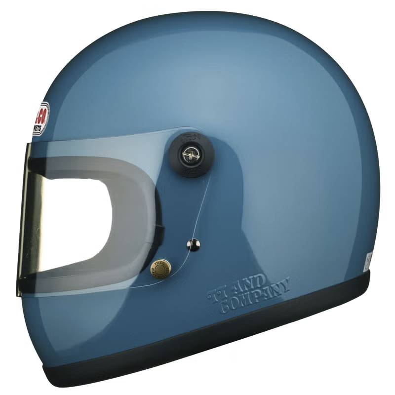 TT&CO. スター SG/DOT スタンダード クラシックブルー シールド付き　左横