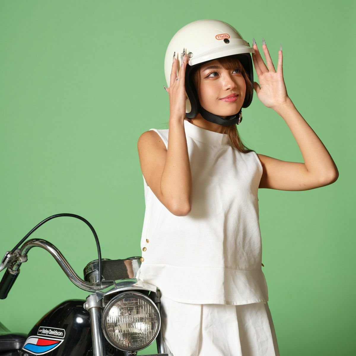 TT&CO. 500-TX 専用バイザー アイボリー OFFICIAL WEBSITE