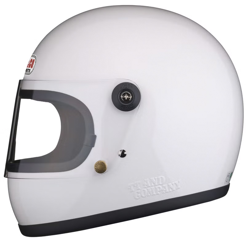 TT&CO. スター SG/DOT スタンダード　ホワイト シールド付き　左横
