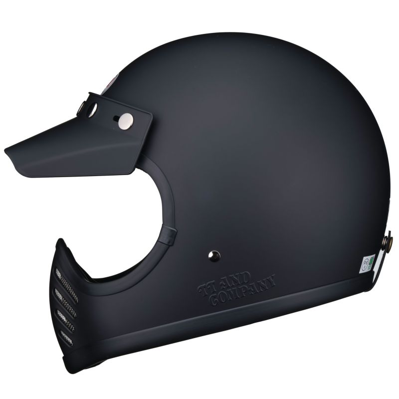 TT&CO. モトモト3 SG/DOT スタンダード マットブラック