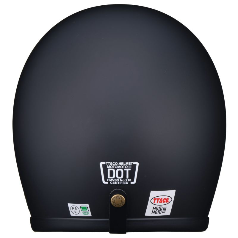 TT&CO. モトモト3 SG/DOT スタンダード マットブラック