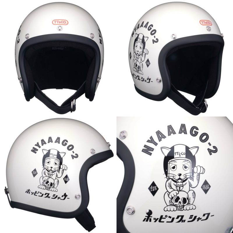 TT&CO スーパーマグナムFLYING NYAAGO　ヘルメット 廃盤 新商品 スーパーマグナム FLYING NYAAGO 2 販売開始のお知らせ