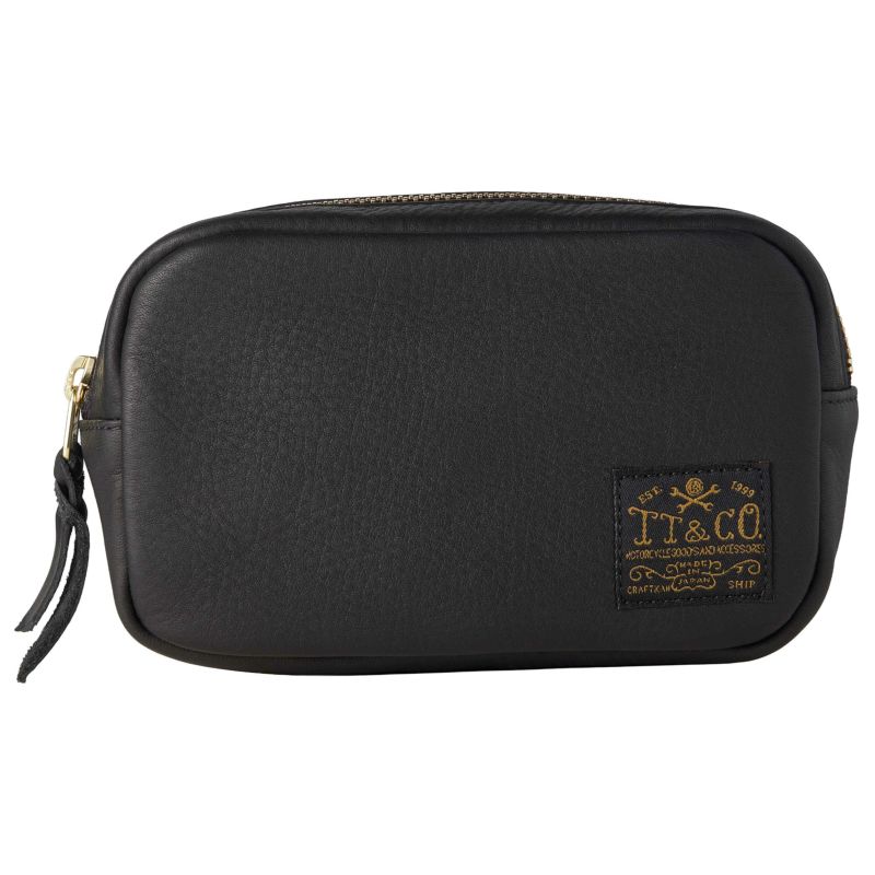 TT&CO. レザー ポーチ ブラック