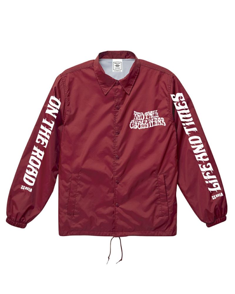 Z-CFFV Nylon Coach Jacket〔Wine〕