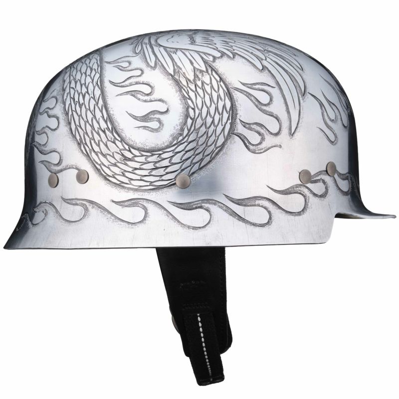 チャングンソクCHIMIROソウル完売品❗️ベルベットCAP 本革 バイク用ヘルメット袋「ザ•巾着」 牛革スムースブラック