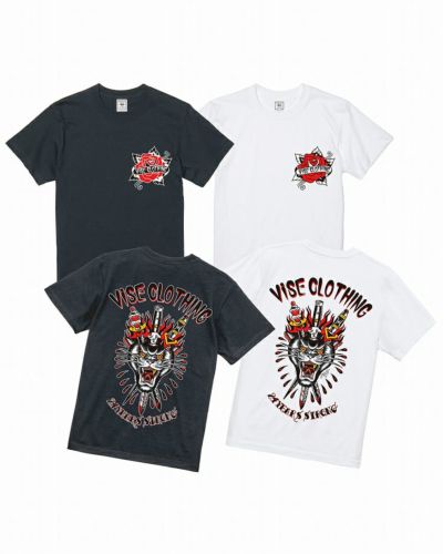 Vise Clothing Redtail ワッペン ワークジャケット スカル Vise Clothing Redtail ワッペン ワークジャケット スカル