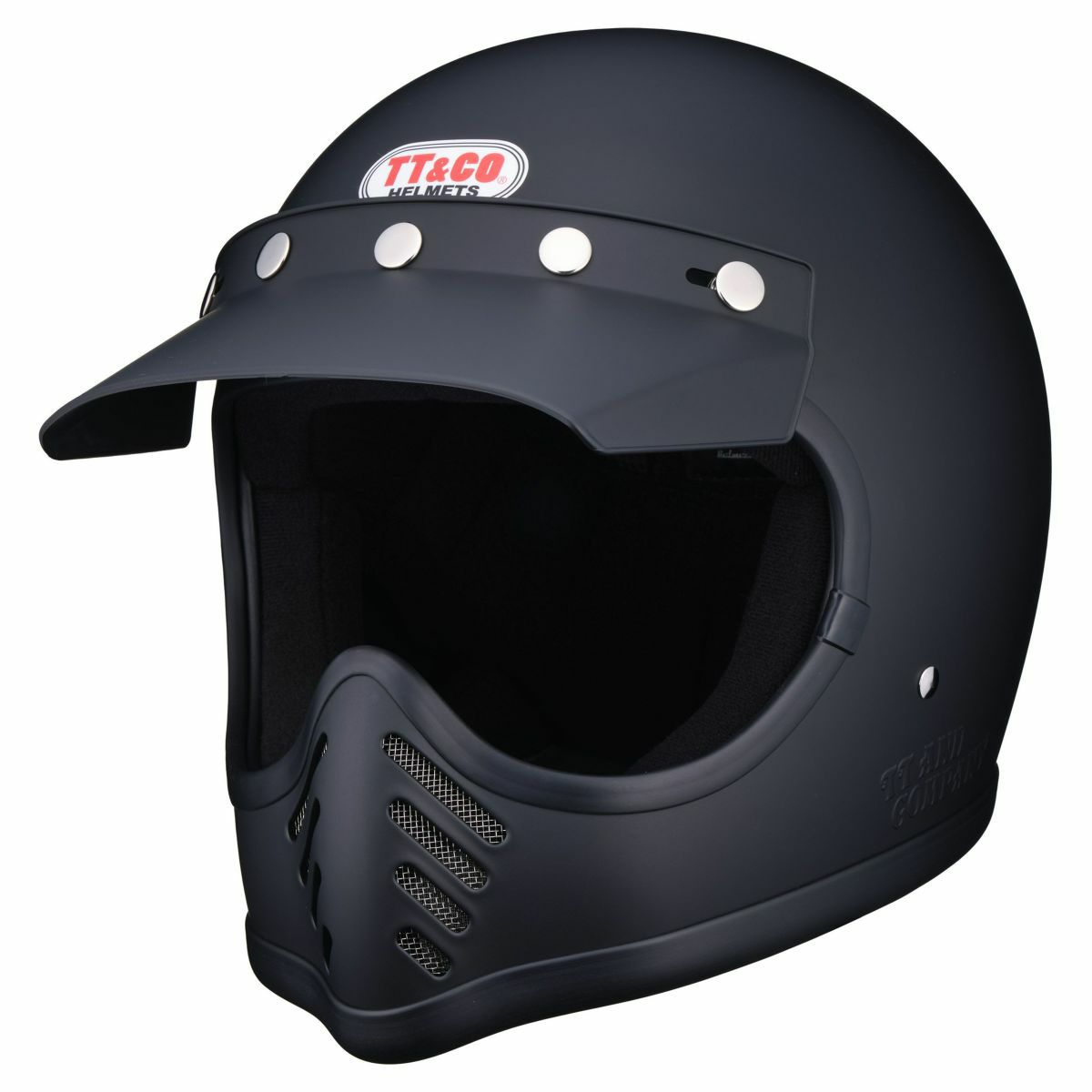 TT&CO モトモト3 ヘルメット TT&CO. モトモト3 SG/DOT スタンダード ホワイト